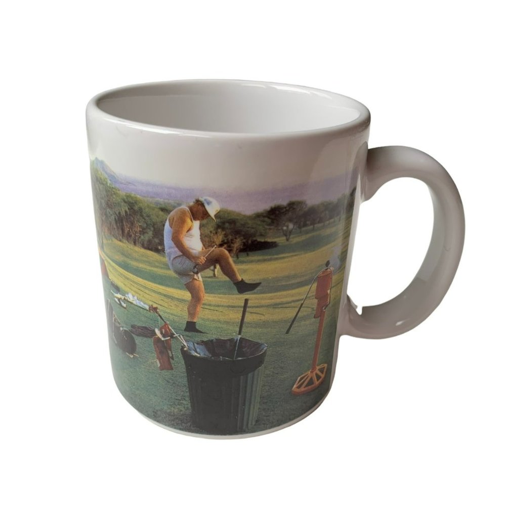 Vtg Funny Golf Coffee Mug Fathers Day Gift Fore Ernst Dad Humorous Standard Club